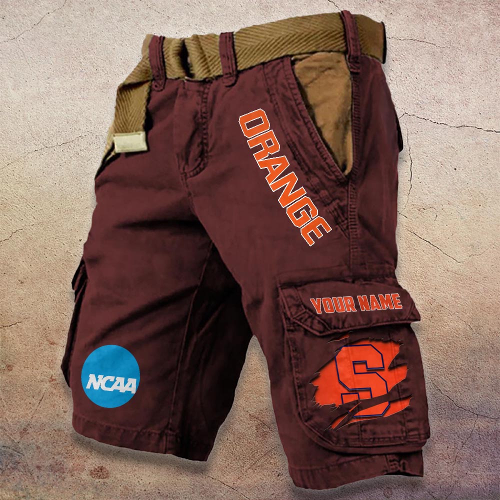 Sportswearmerch Syracuse Orange NCAA Denim Short For Fan