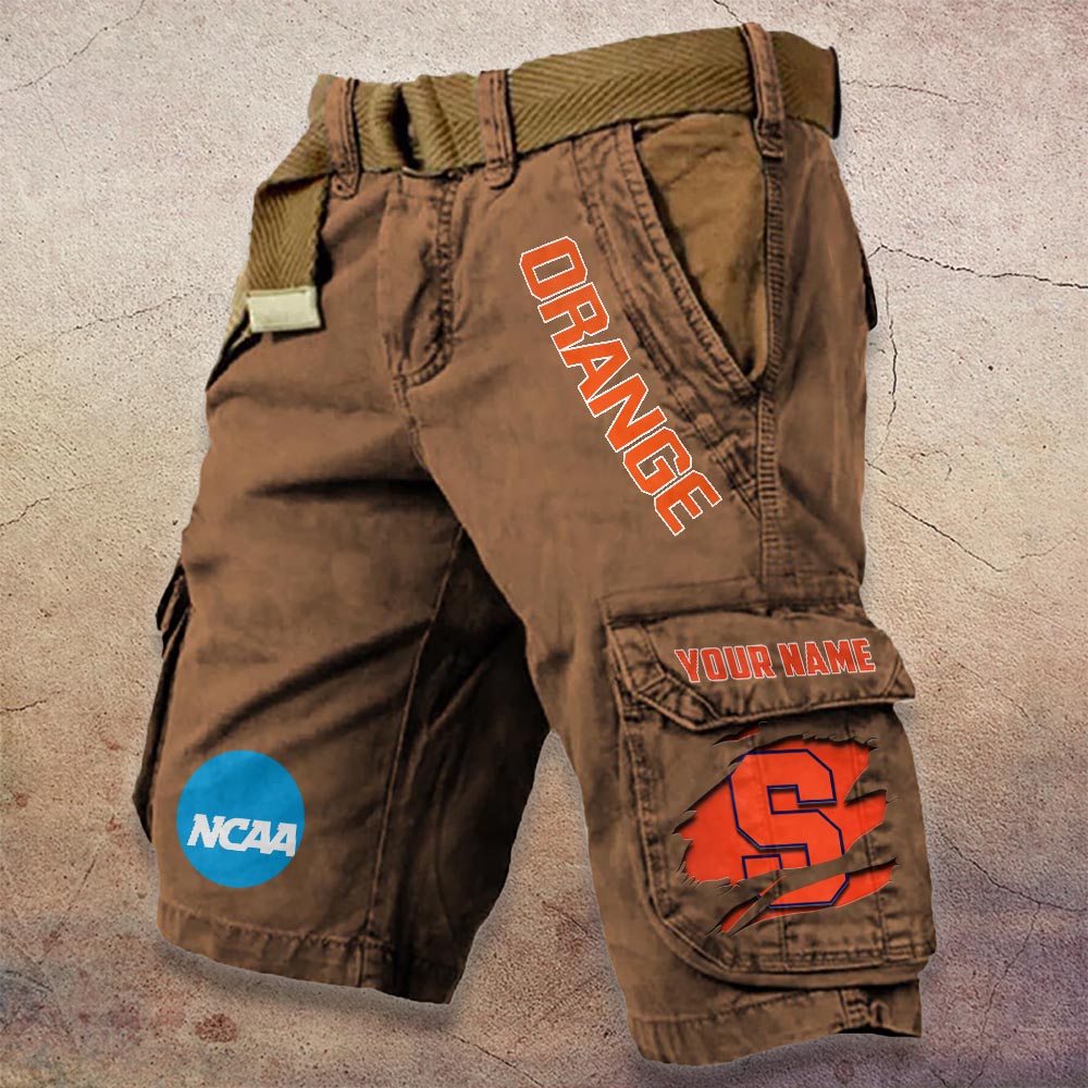 Sportswearmerch Syracuse Orange NCAA Denim Short For Fan