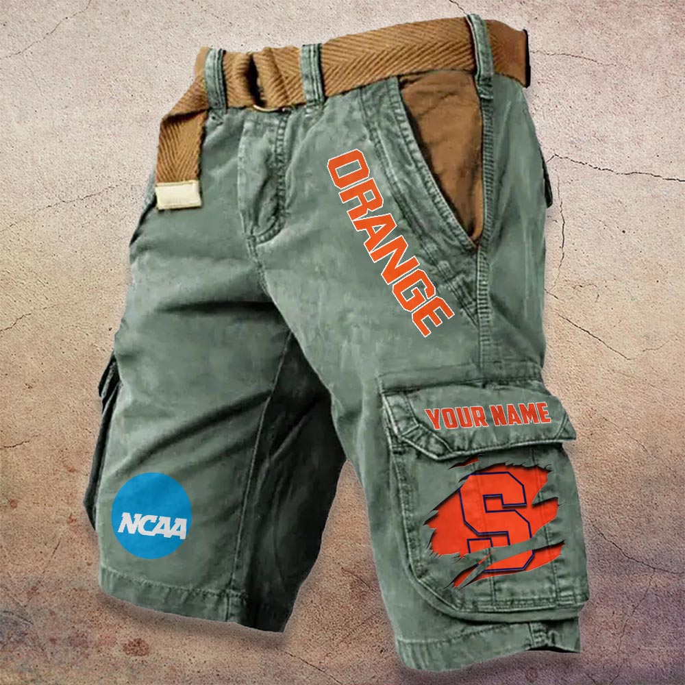 Sportswearmerch Syracuse Orange NCAA Denim Short For Fan