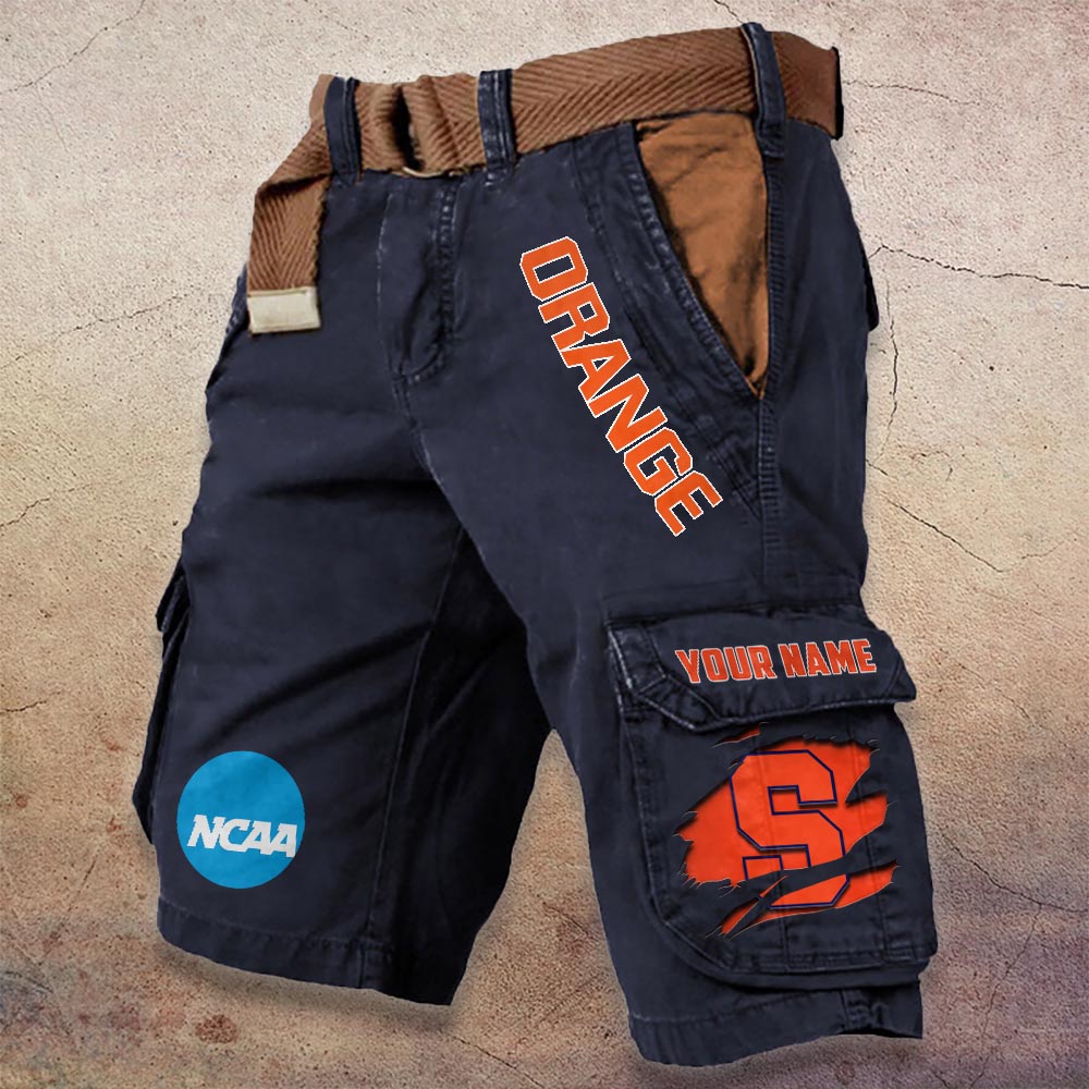 Sportswearmerch Syracuse Orange NCAA Denim Short For Fan