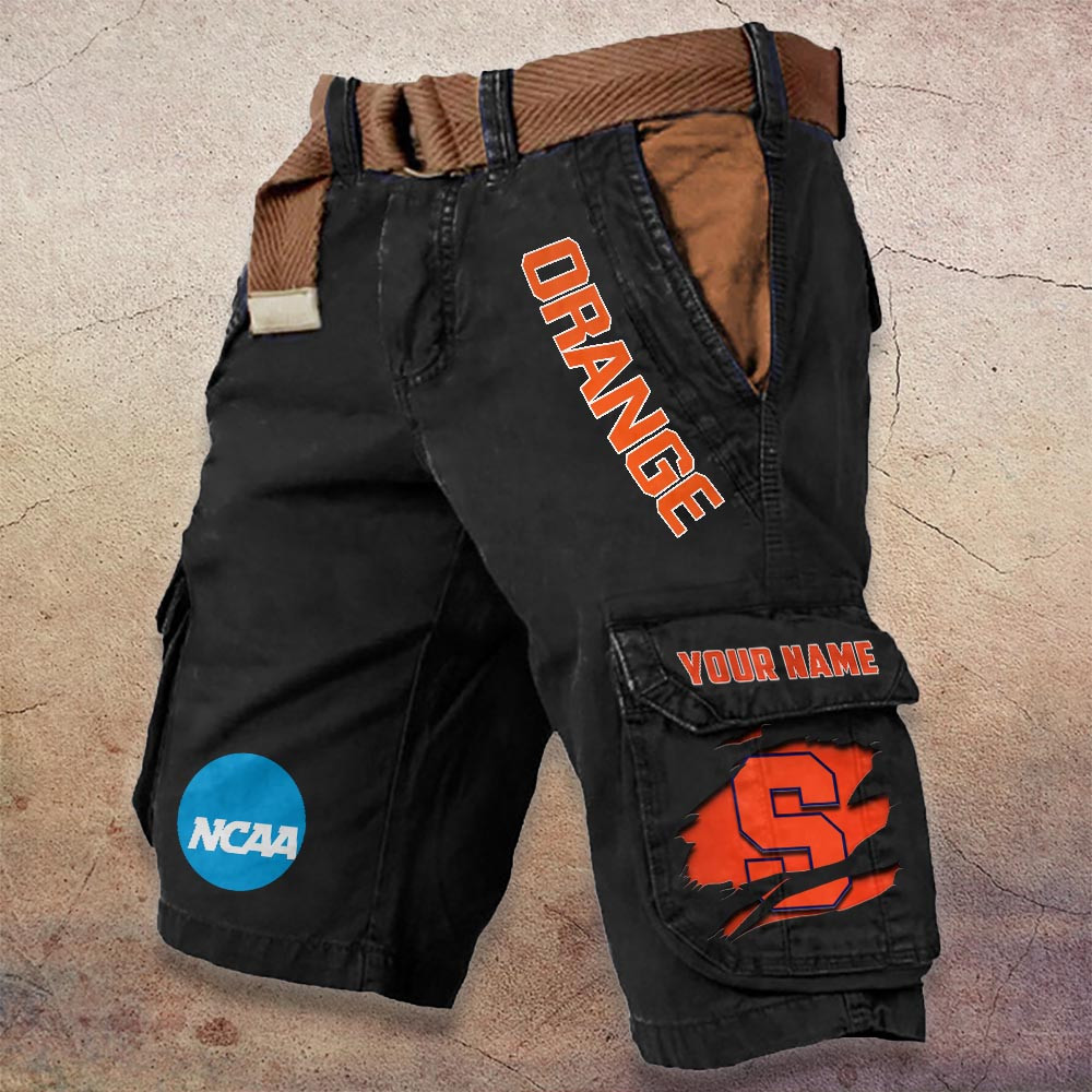 Sportswearmerch Syracuse Orange NCAA Denim Short For Fan