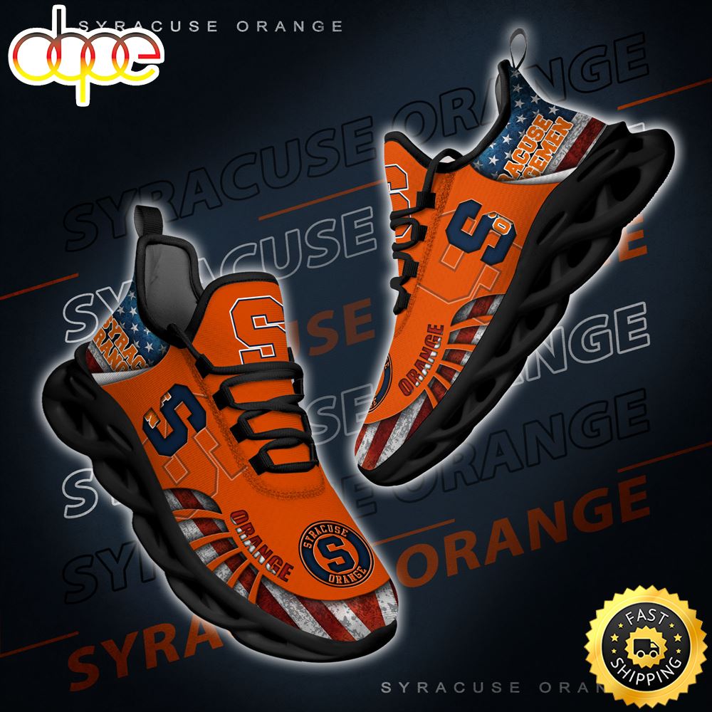 Sportswearmerch Syracuse Orange NCAA Max Soul Shoes Sneakers For Men And Women