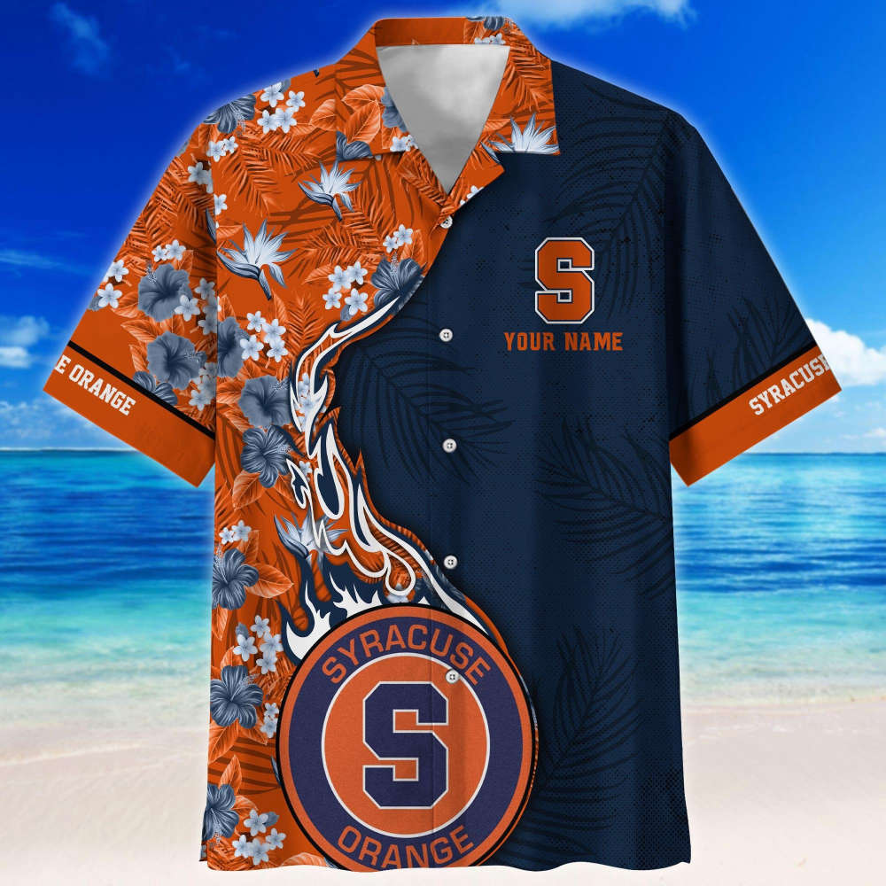 Sportswearmerch Syracuse Orange NCAA Personalized Hawaiian Shirt For Fan