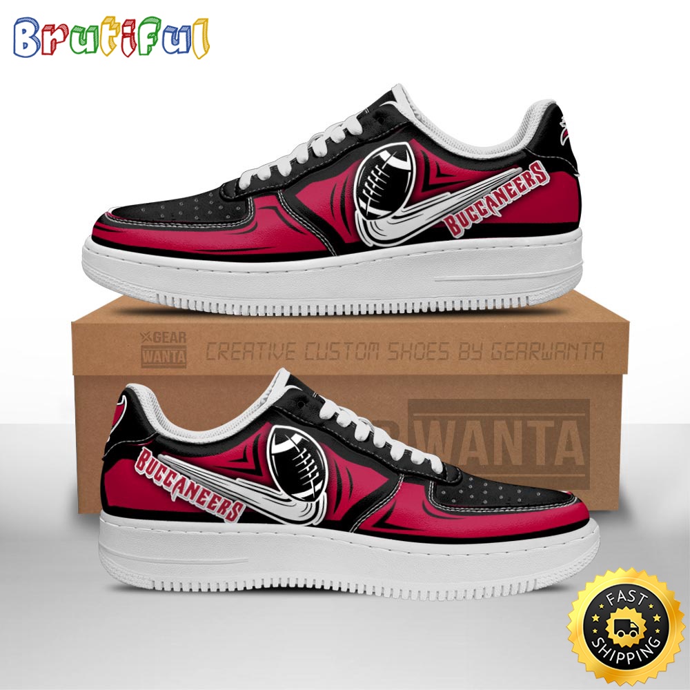 Sportswearmerch Tampa Bay Buccaneers NFL Air Low-Top Sneakers Shoes For Men And Women