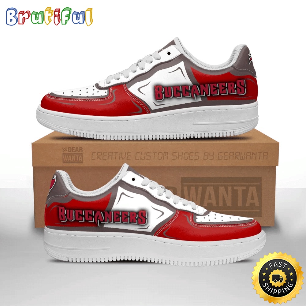 Sportswearmerch Tampa Bay Buccaneers NFL Air Low-Top Sneakers Shoes For Men And Women