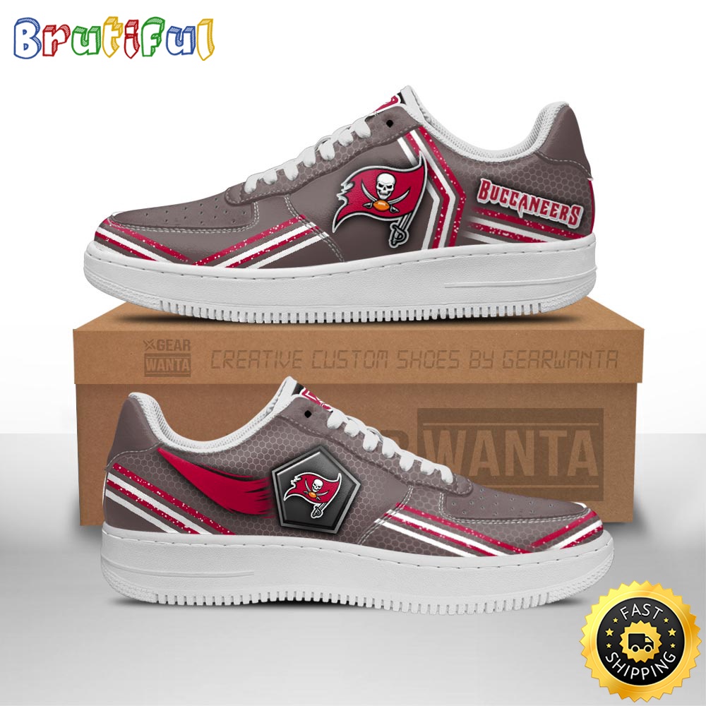 Sportswearmerch Tampa Bay Buccaneers NFL Air Low-Top Sneakers Shoes For Men And Women