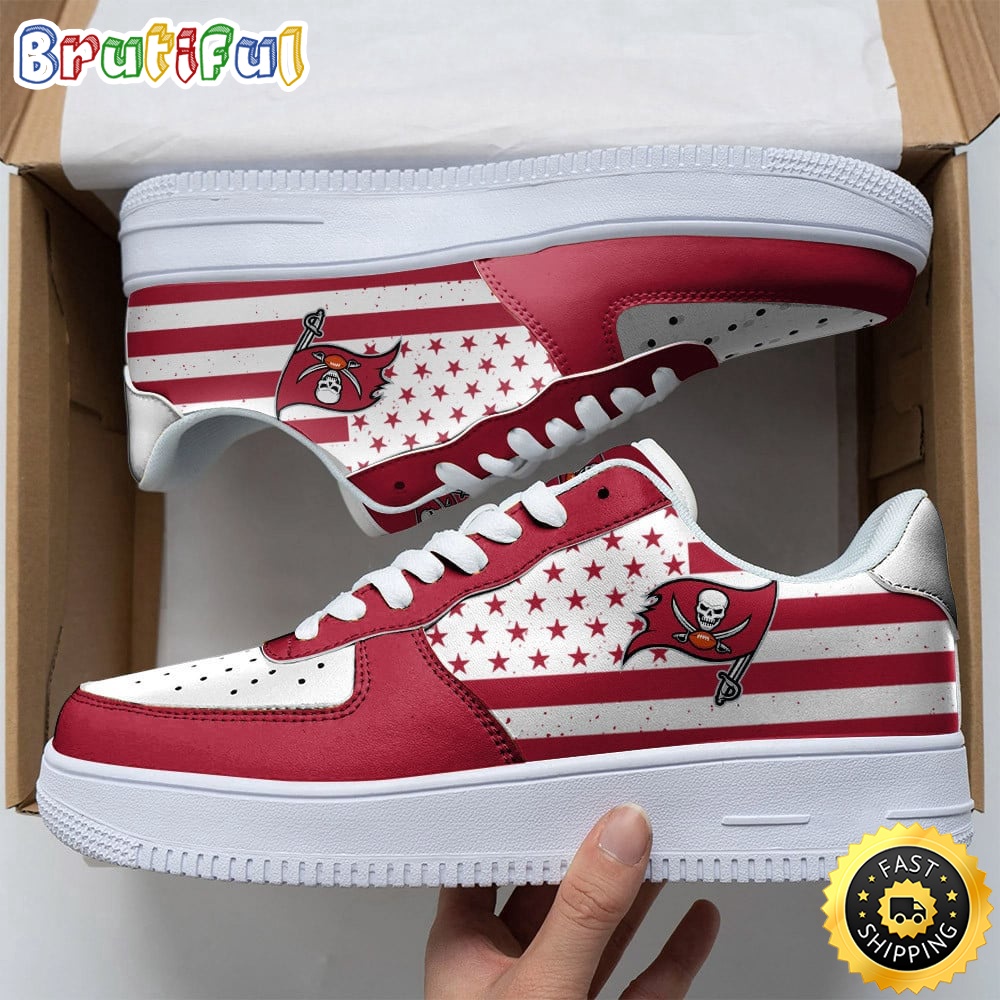 Sportswearmerch Tampa Bay Buccaneers NFL Air Low-Top Sneakers Shoes For Men And Women