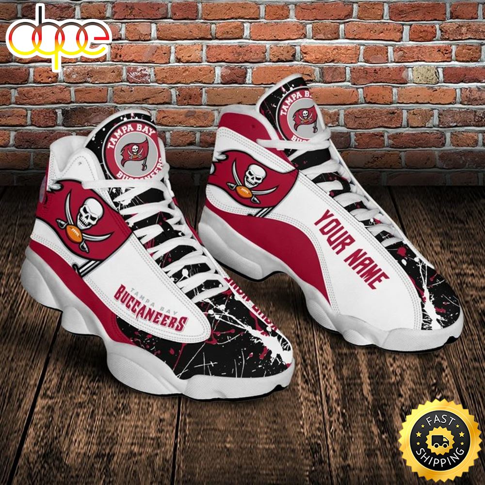 Sportswearmerch Tampa Bay Buccaneers NFL AJ13 Sneakers Shoes For Men And Women