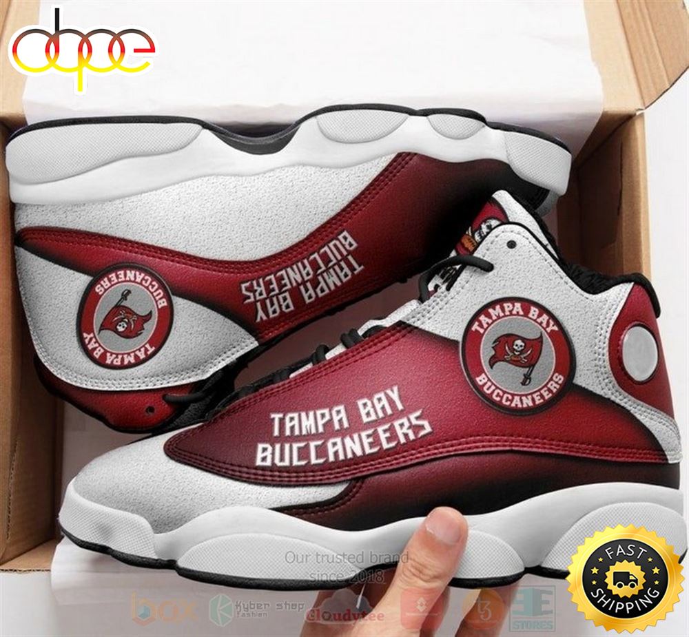 Sportswearmerch Tampa Bay Buccaneers NFL AJ13 Sneakers Shoes For Men And Women