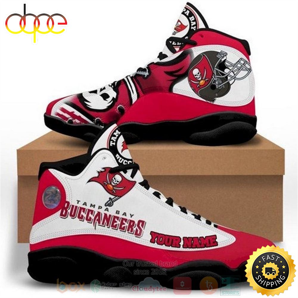 Sportswearmerch Tampa Bay Buccaneers NFL AJ13 Sneakers Shoes For Men And Women