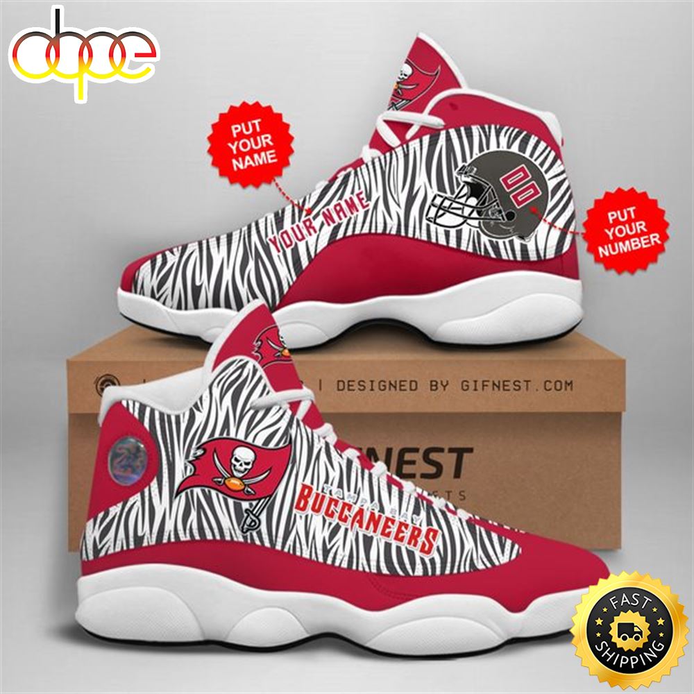 Sportswearmerch Tampa Bay Buccaneers NFL AJ13 Sneakers Shoes For Men And Women