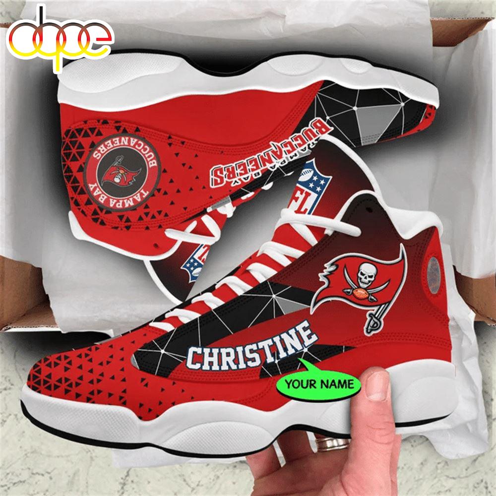 Sportswearmerch Tampa Bay Buccaneers NFL AJ13 Sneakers Shoes For Men And Women
