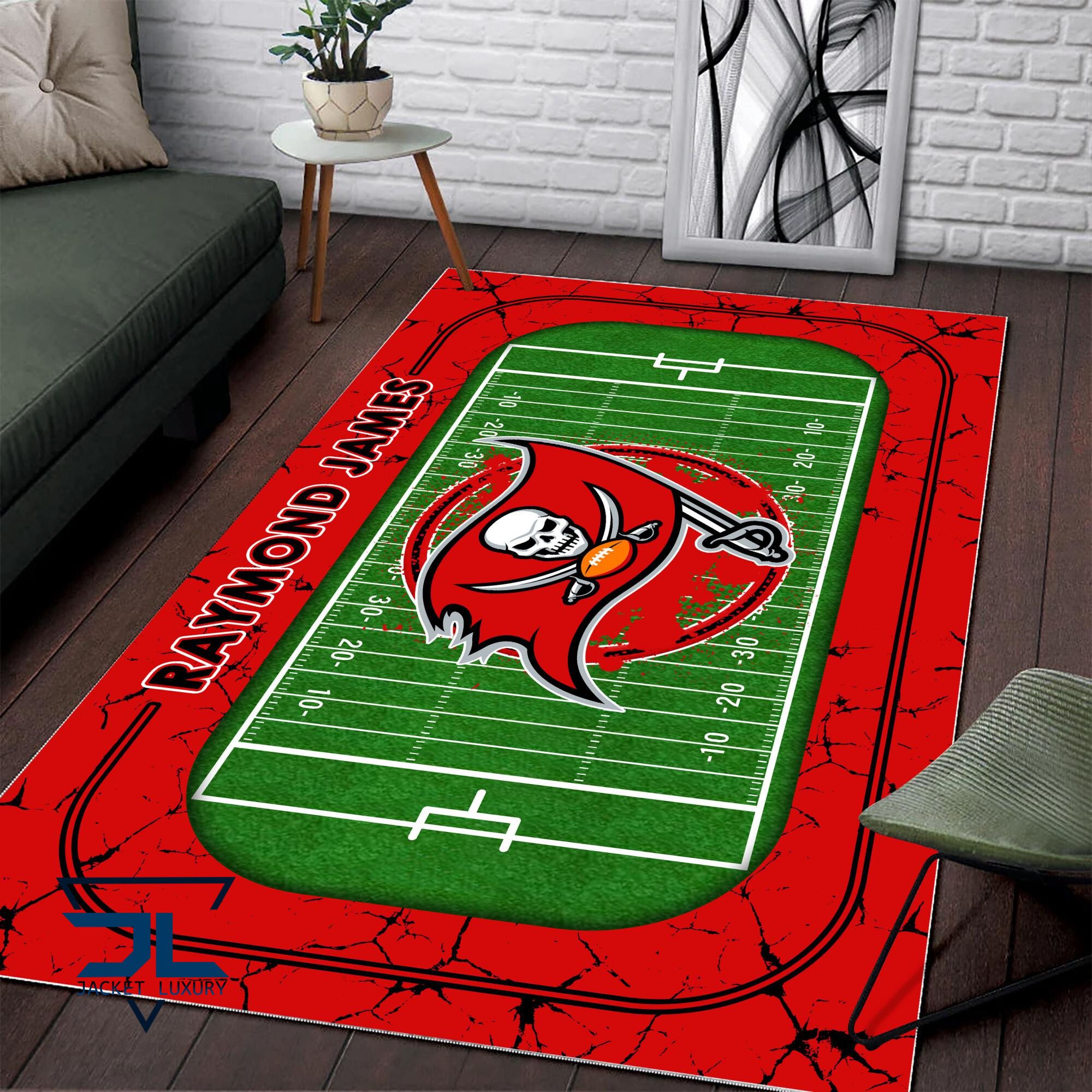 Sportswearmerch Tampa Bay Buccaneers NFL Area Rug For Fan