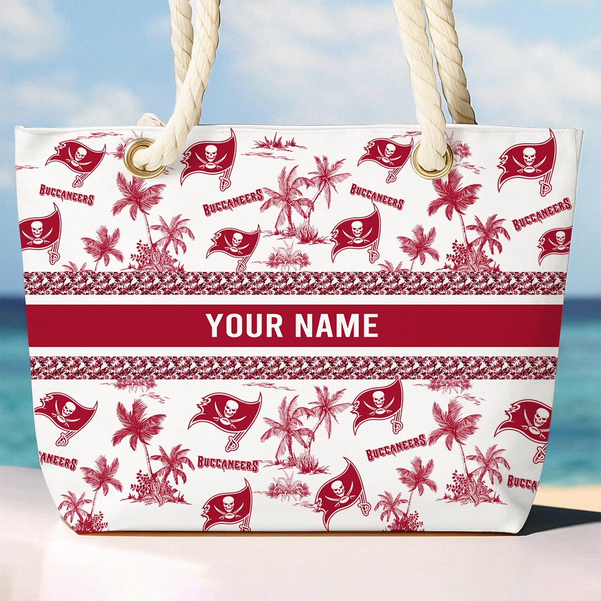 Sportswearmerch Tampa Bay Buccaneers NFL Beach Bag For Fan