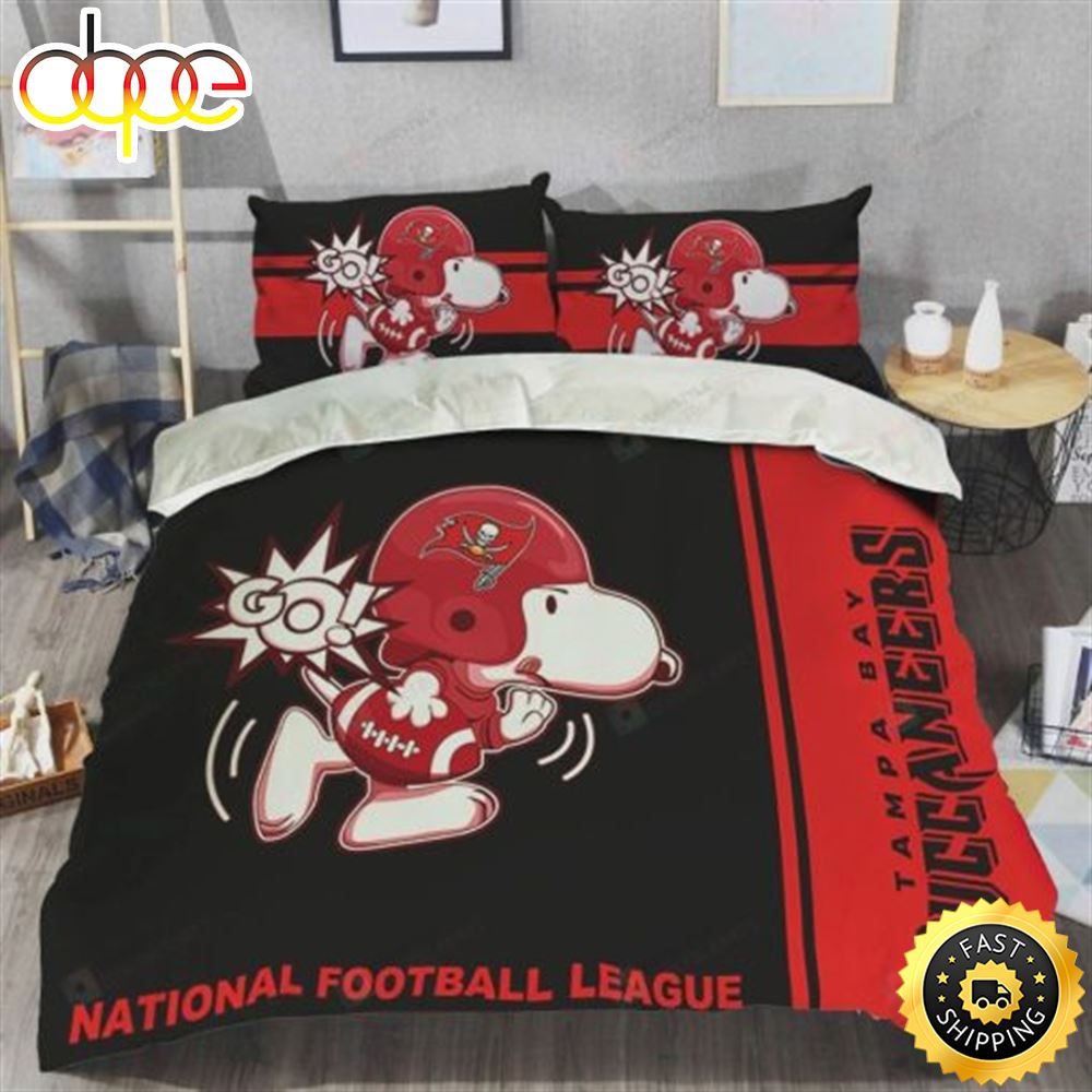 Sportswearmerch Tampa Bay Buccaneers NFL Bedding Set For Fan