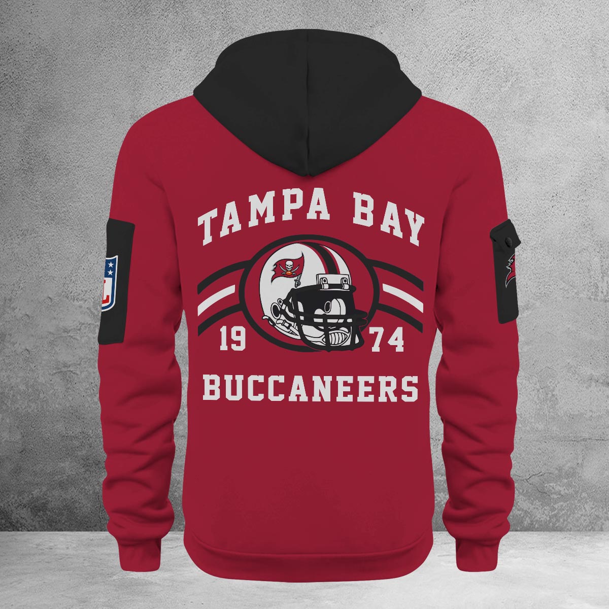 Sportswearmerch Tampa Bay Buccaneers NFL Half Zip Hoodie For Fan