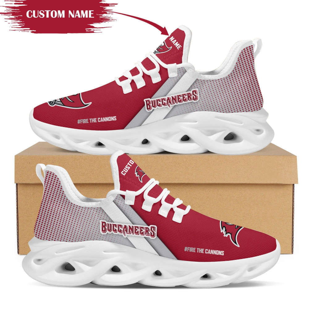 Sportswearmerch Tampa Bay Buccaneers NFL Max Soul Shoes Sneakers For Men And Women