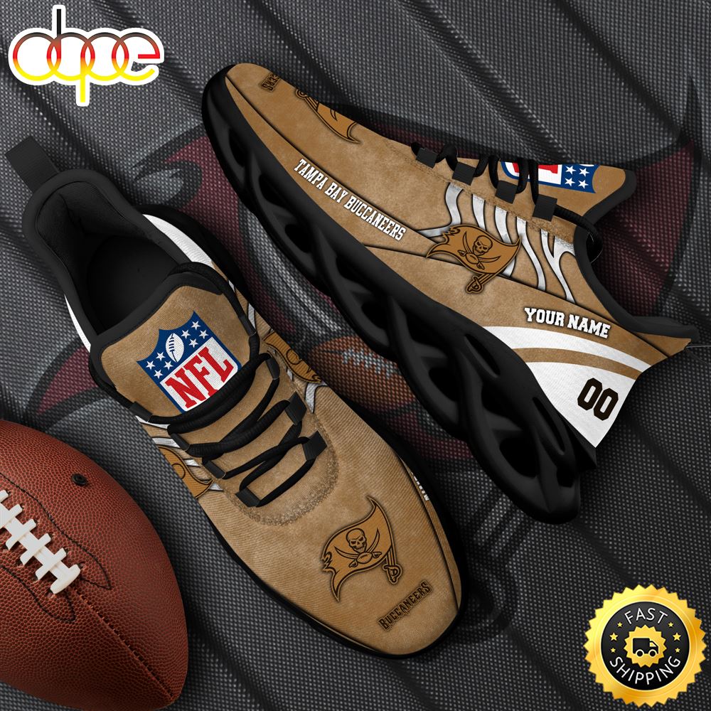 Sportswearmerch Tampa Bay Buccaneers NFL Max Soul Shoes Sneakers For Men And Women