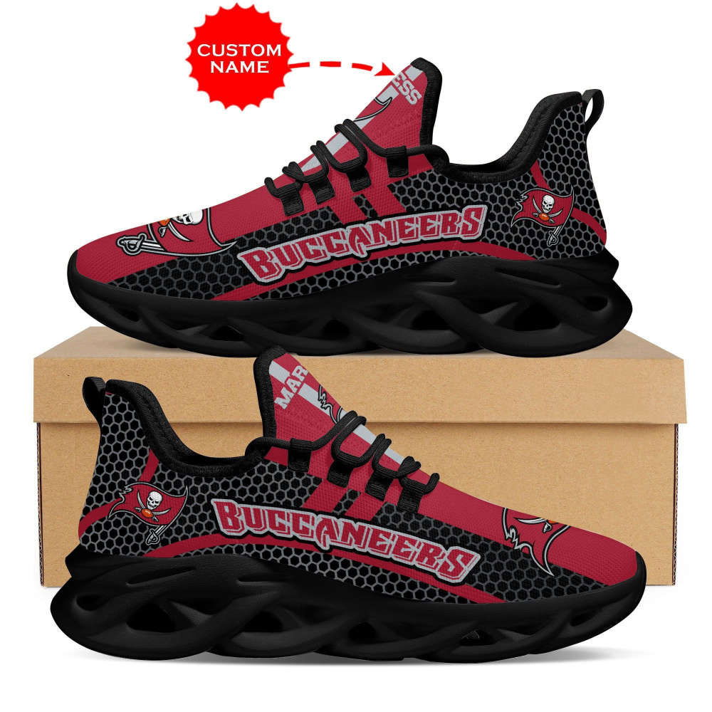 Sportswearmerch Tampa Bay Buccaneers NFL Max Soul Shoes Sneakers For Men And Women