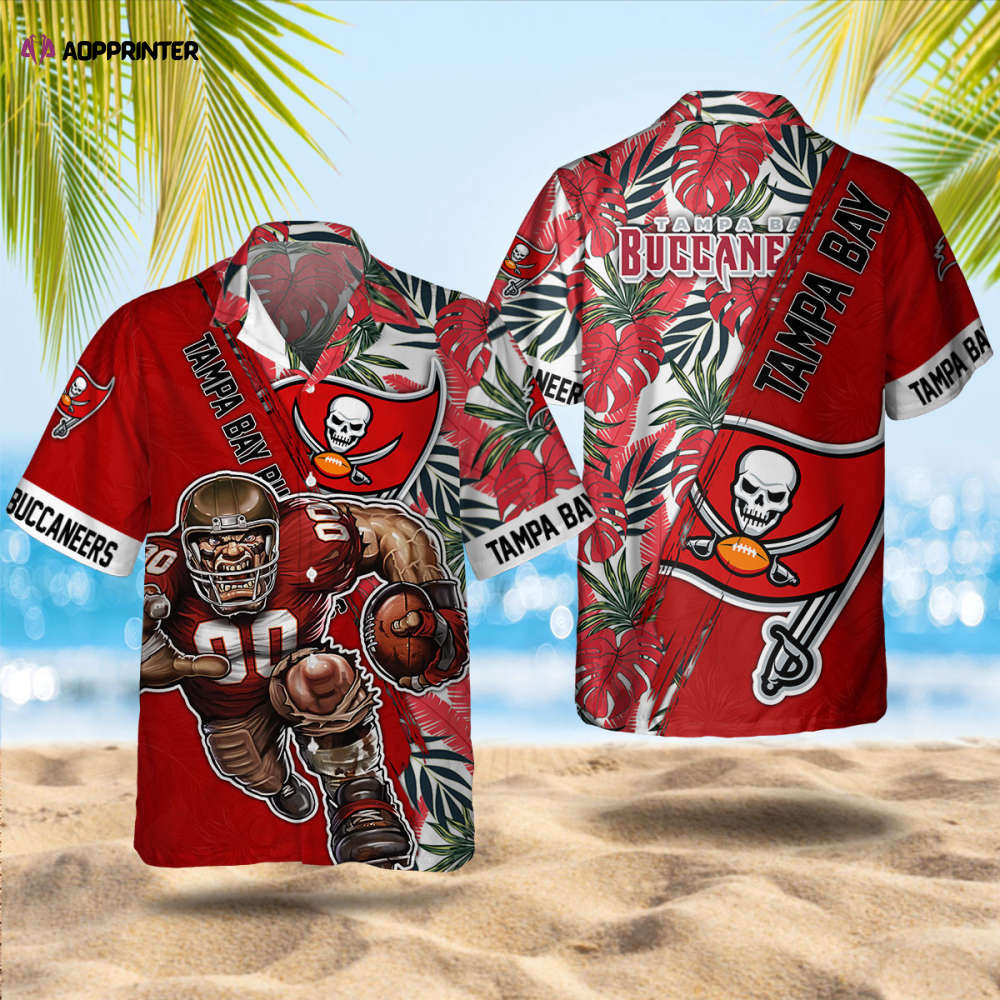 Sportswearmerch Tampa Bay Buccaneers NFL Personalized Hawaiian Shirt For Fan