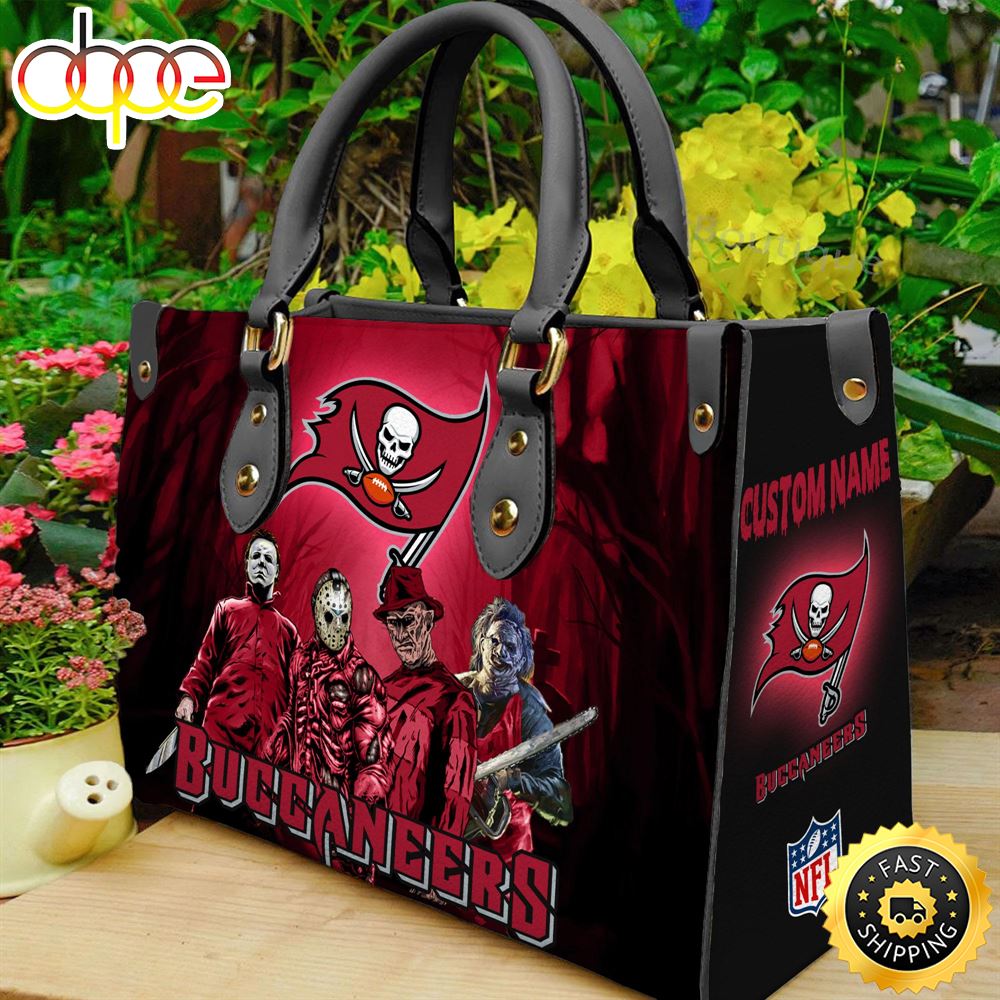 Sportswearmerch Tampa Bay Buccaneers NFL Women Leather Hand Bag For Fan