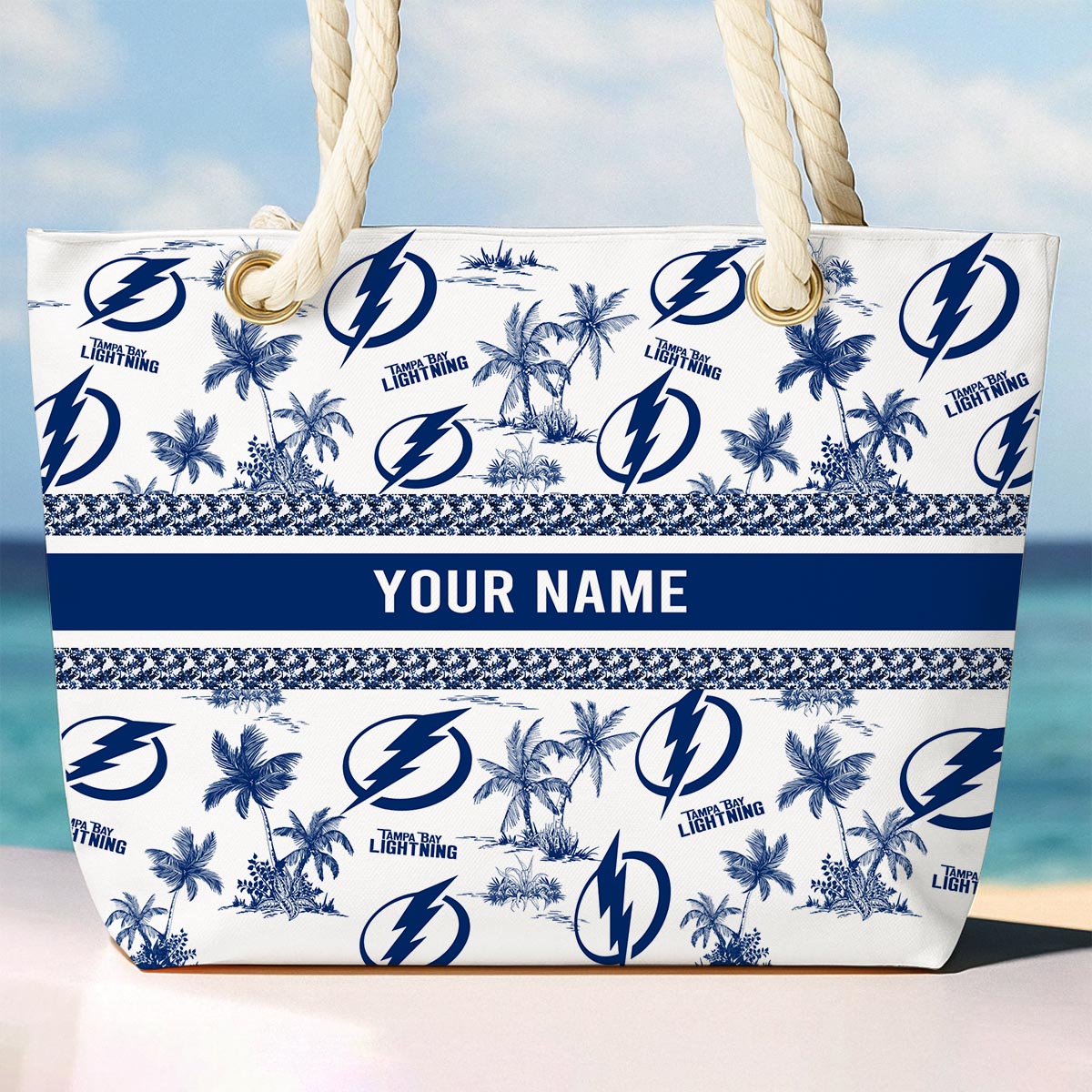 Sportswearmerch Tampa Bay Lightning NHL Beach Bag For Fan