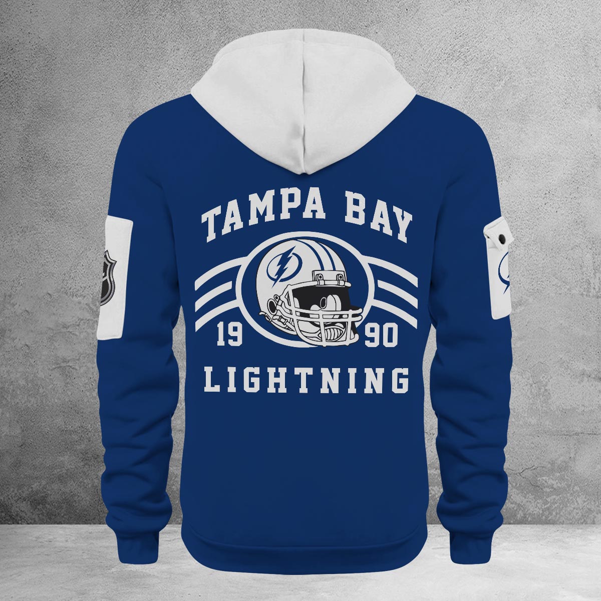 Sportswearmerch Tampa Bay Lightning NHL Half Zip Hoodie Personalized For Fan