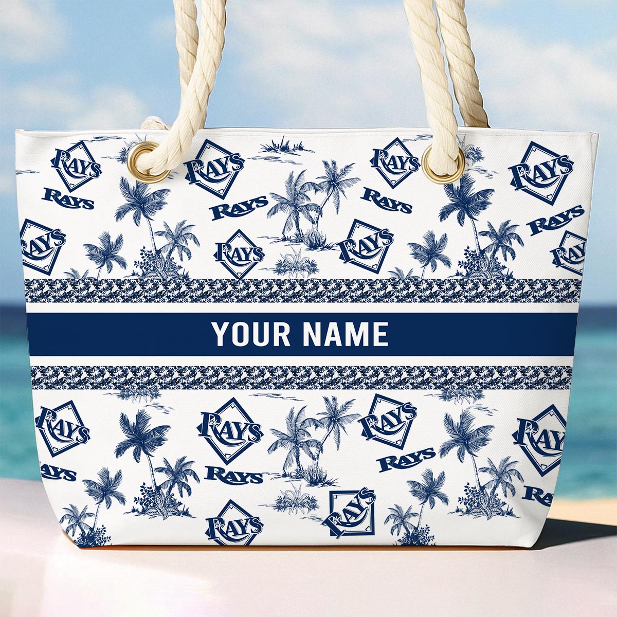 Sportswearmerch Tampa Bay Rays MLB Beach Bag For Fan
