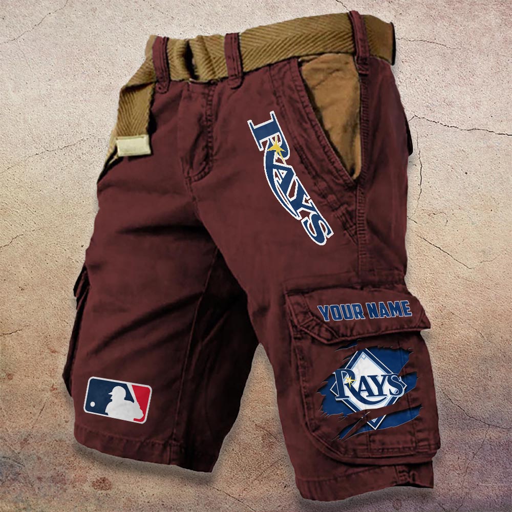 Sportswearmerch Tampa Bay Rays MLB Denim Short For Fan