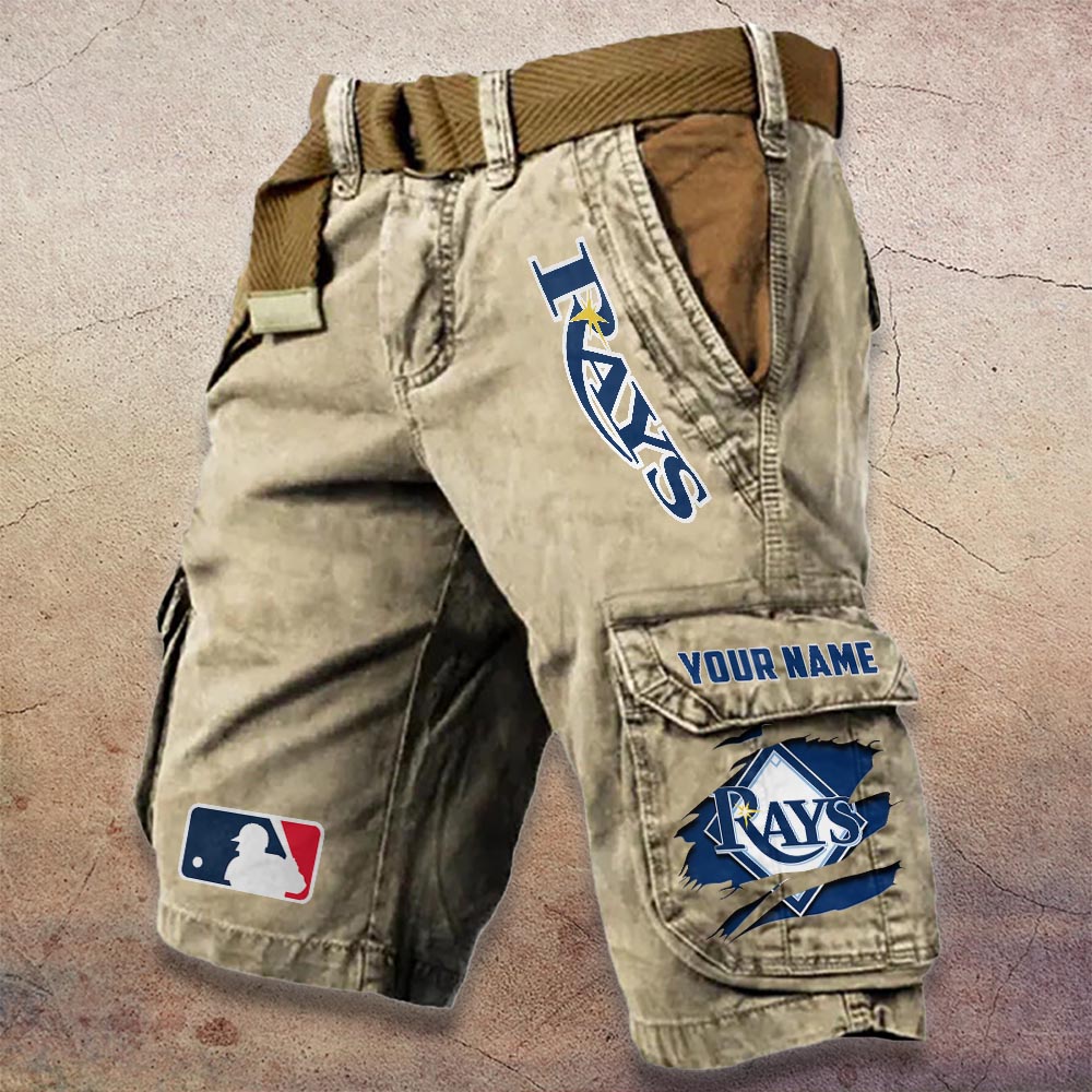 Sportswearmerch Tampa Bay Rays MLB Denim Short For Fan