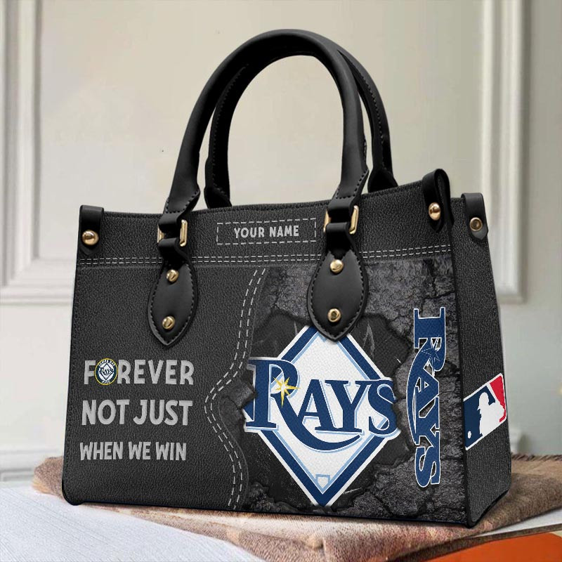 Sportswearmerch Tampa Bay Rays MLB Leather Handbag For Fan