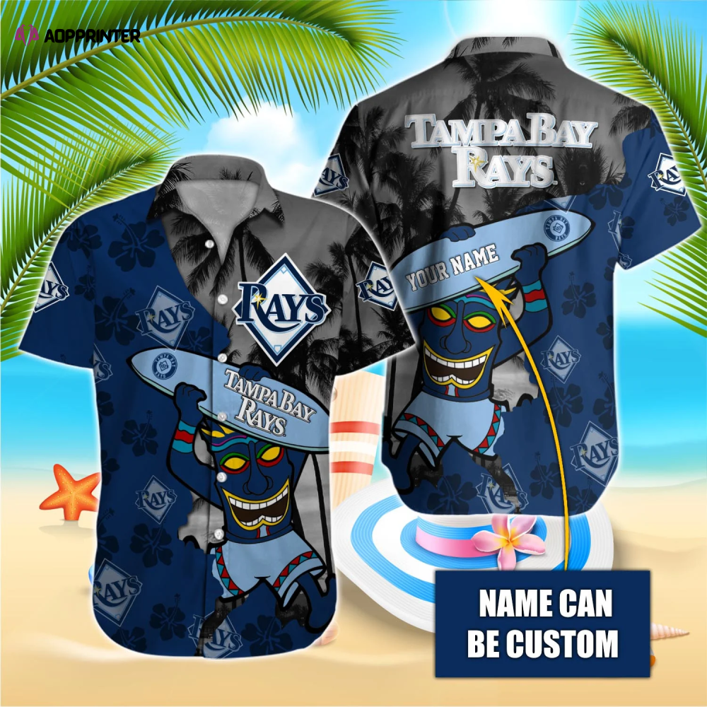 Sportswearmerch Tampa Bay Rays MLB Personalized Hawaiian Shirt For Fan