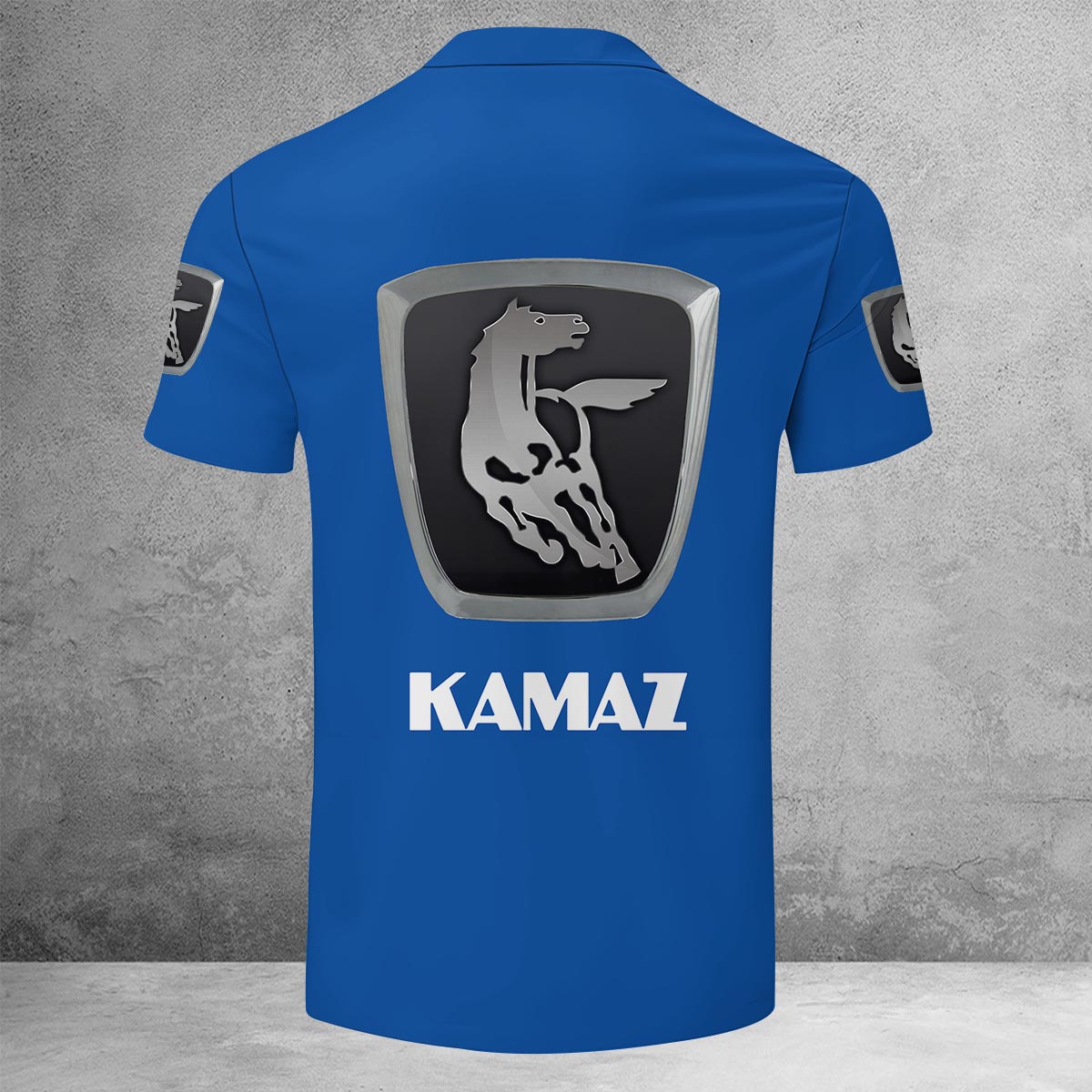 Sportswearmerch Tata Truck Lapel Zip Polo Shirt For Fan