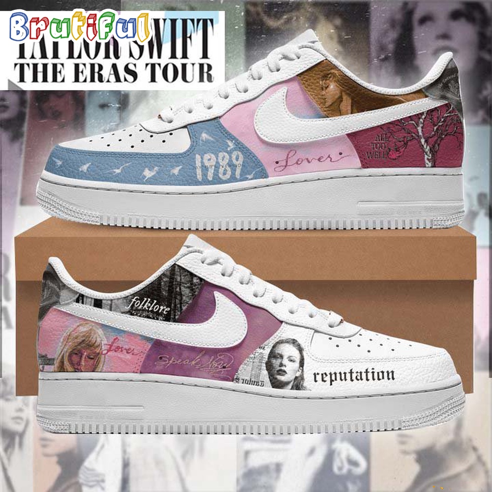 Sportswearmerch Taylor Swift Music Eras Tour 2024 Air Low-Top Shoes For Men And Women