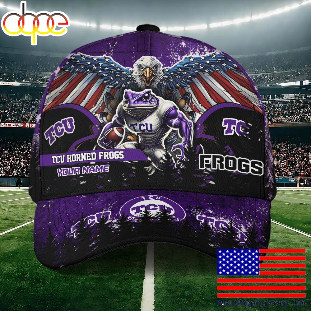 Sportswearmerch TCU Horned Frogs NCAA Classic Cap For Fan