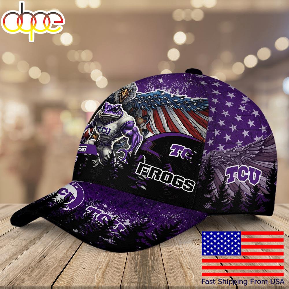 Sportswearmerch TCU Horned Frogs NCAA Classic Cap For Fan
