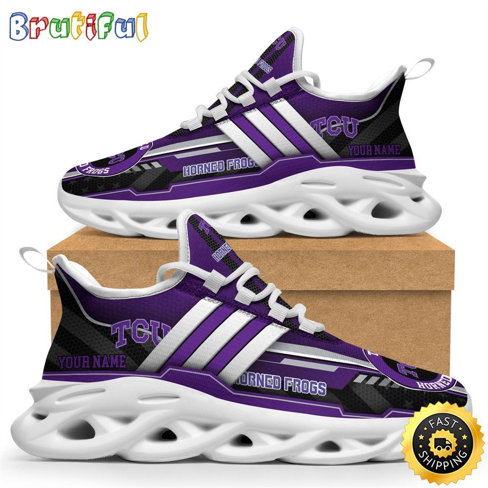 Sportswearmerch TCU Horned Frogs NCAA Max Soul Shoes Sneakers For Fan