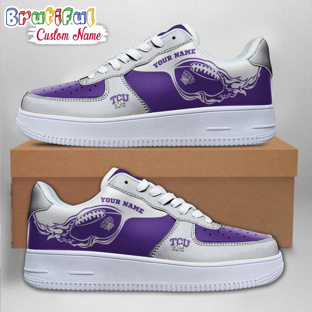 Sportswearmerch TCU Horned Frogs NCAA Sporty Air Low-Top Shoes For Men And Women