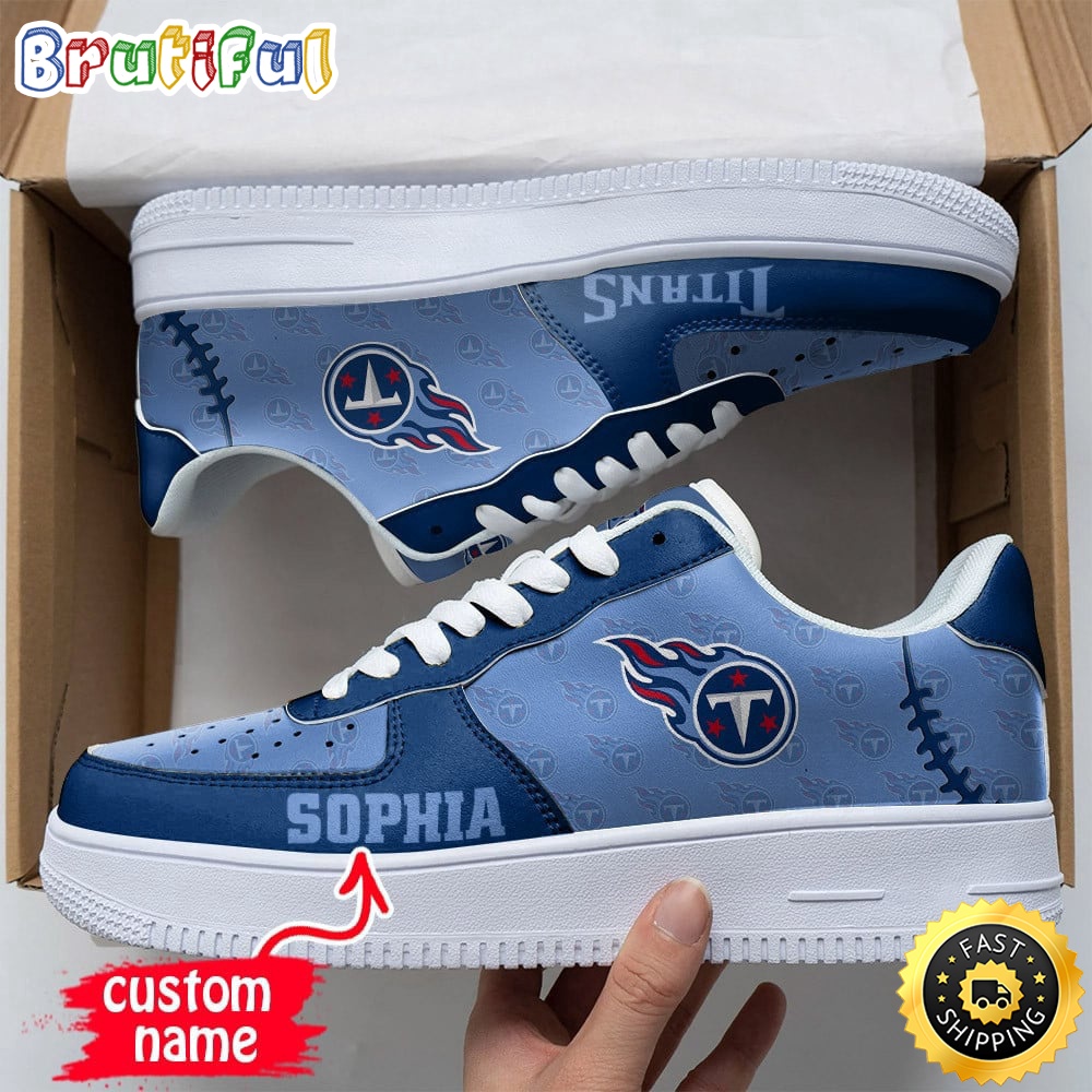 Sportswearmerch Tennessee Titans NFL Air Low-Top Shoes For Men And Women