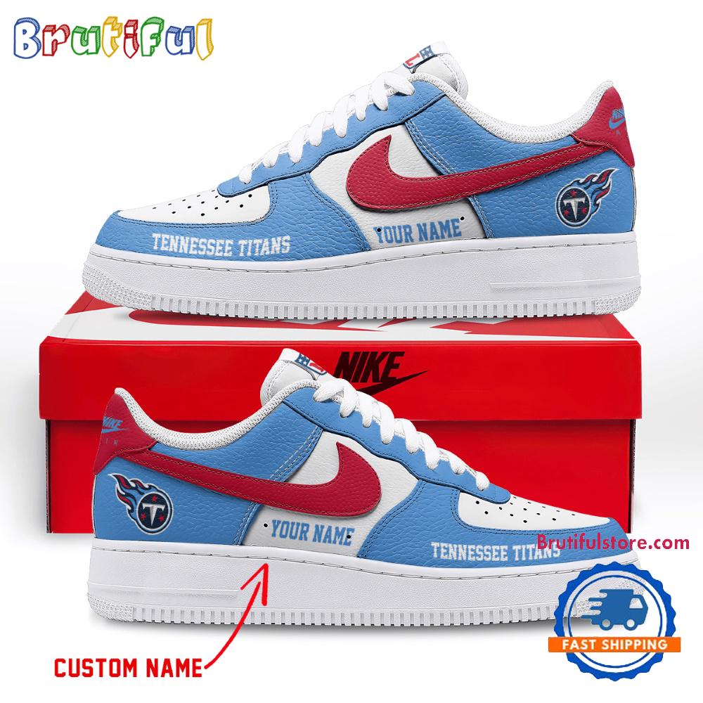 Sportswearmerch Tennessee Titans NFL Air Low-Top Shoes For Men And Women