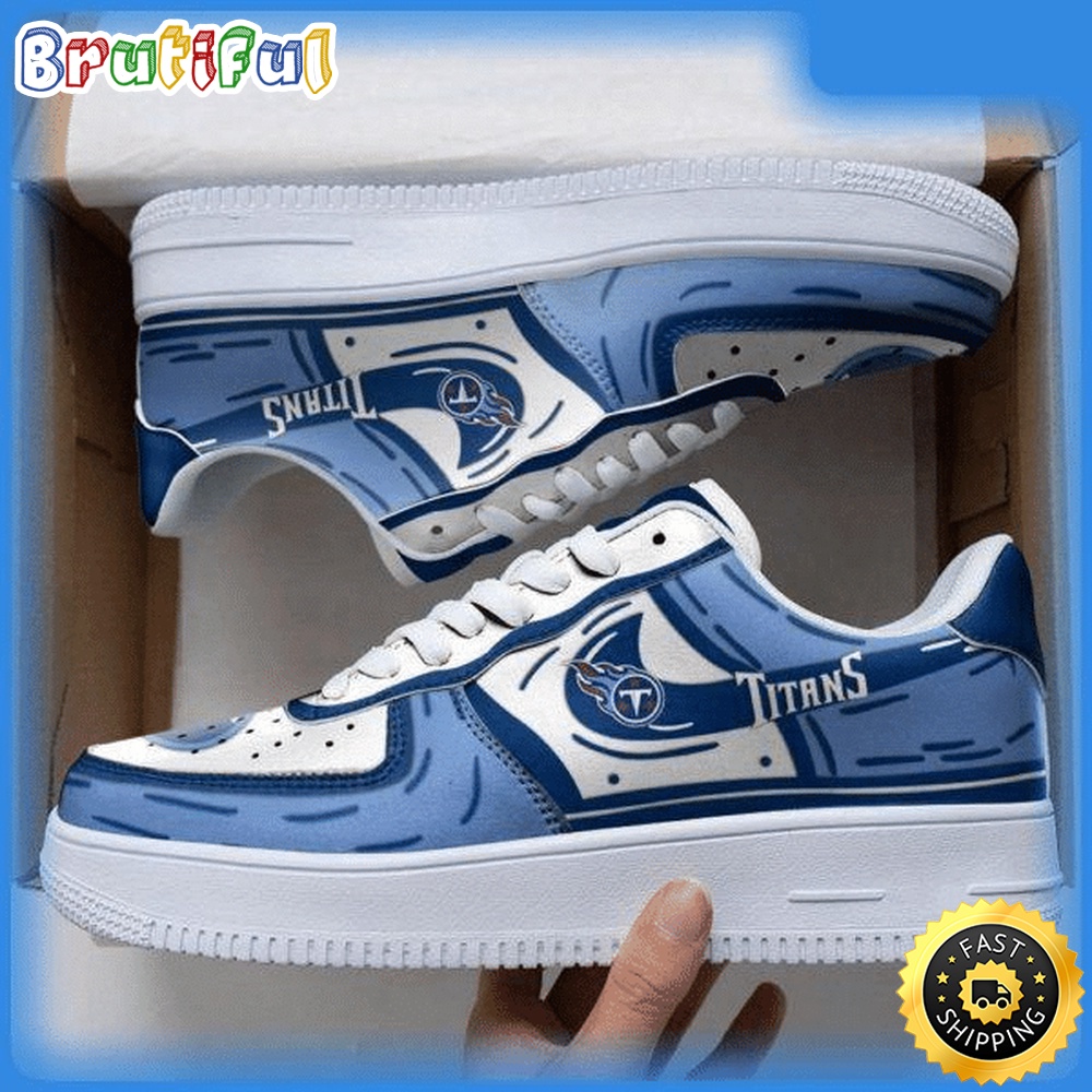 Sportswearmerch Tennessee Titans NFL Air Low-Top Sneakers Shoes For Men And Women