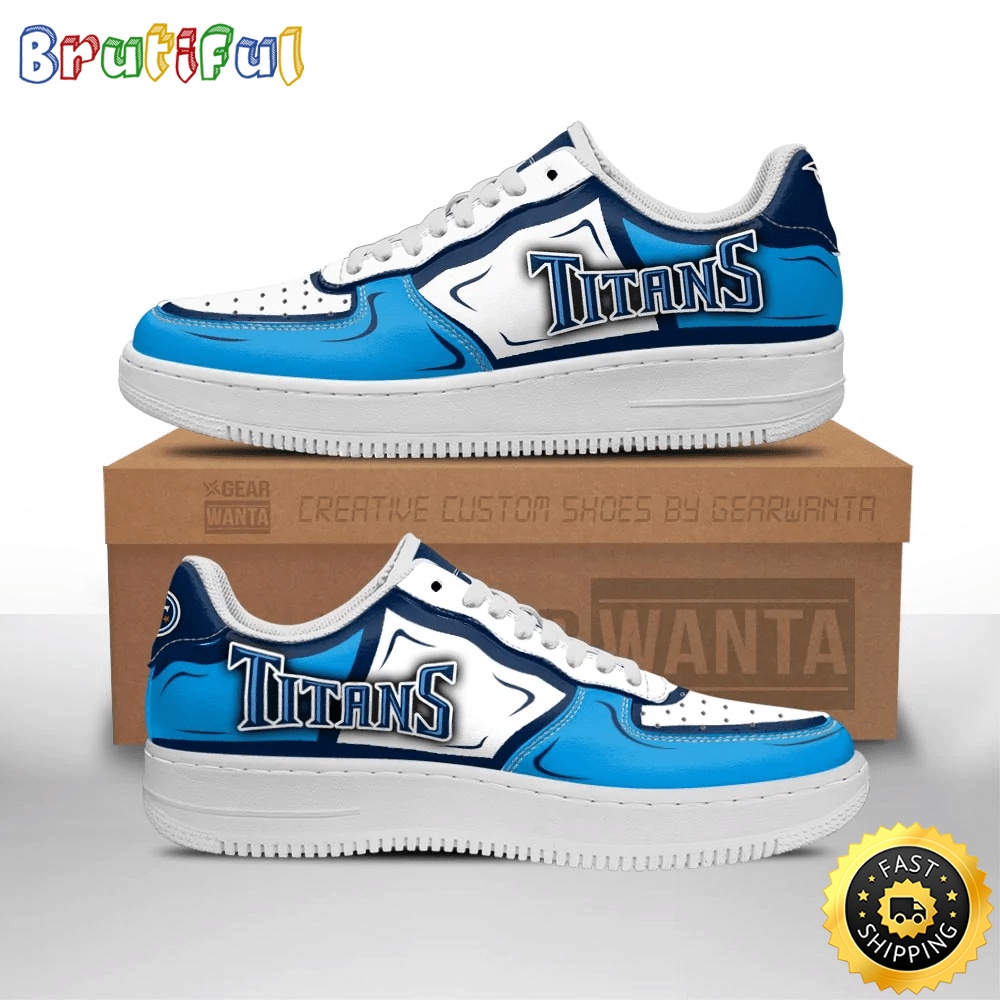 Sportswearmerch Tennessee Titans NFL Air Low-Top Sneakers Shoes For Men And Women
