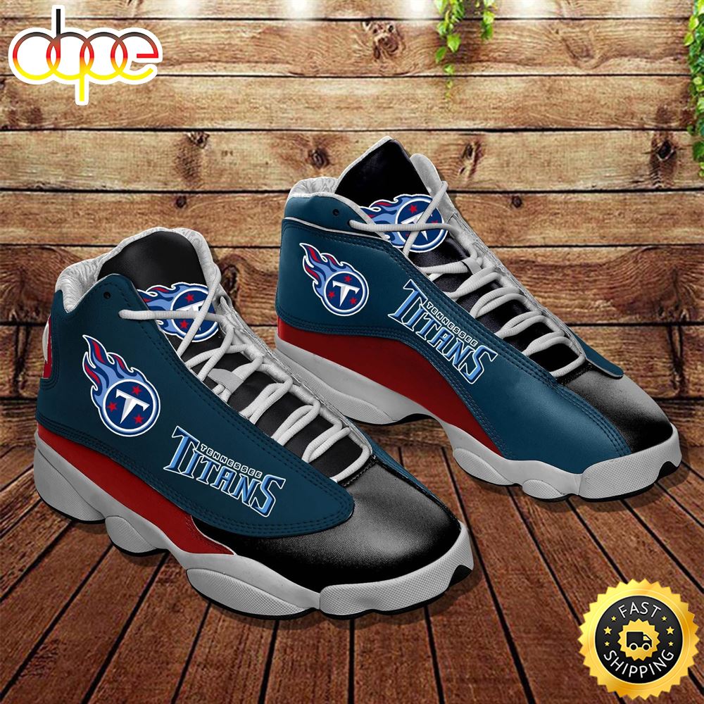 Sportswearmerch Tennessee Titans NFL AJ13 Sneakers Shoes For Men And Women