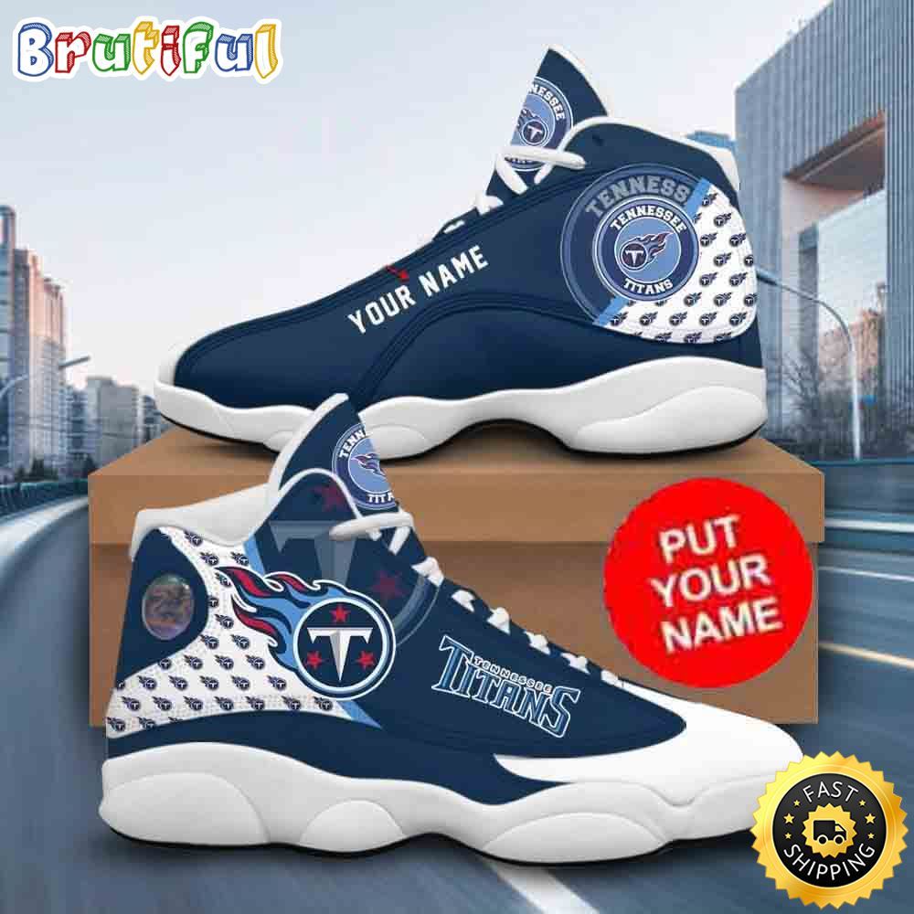 Sportswearmerch Tennessee Titans NFL AJ13 Sneakers Shoes For Men And Women