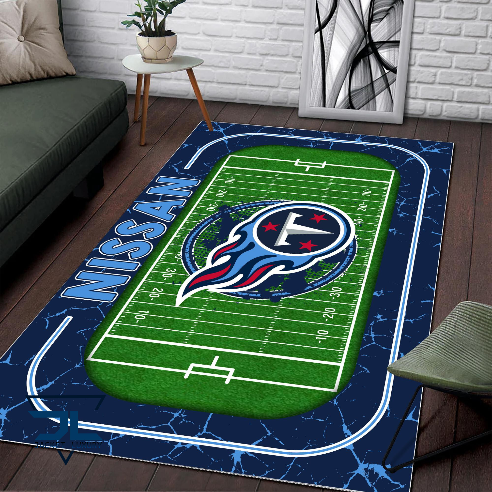 Sportswearmerch Tennessee Titans NFL Area Rug For Fan