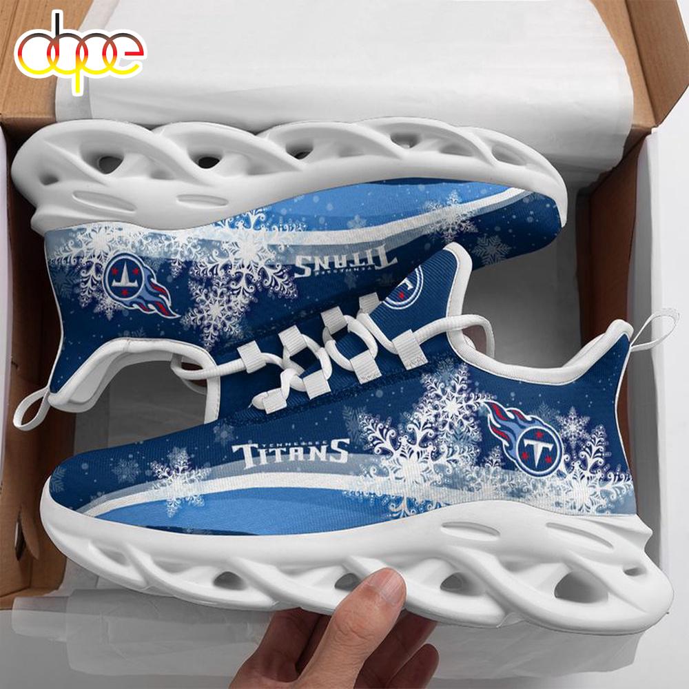 Sportswearmerch Tennessee Titans NFL Christmas Snow Max Soul Shoes Sneakers For Men And Women