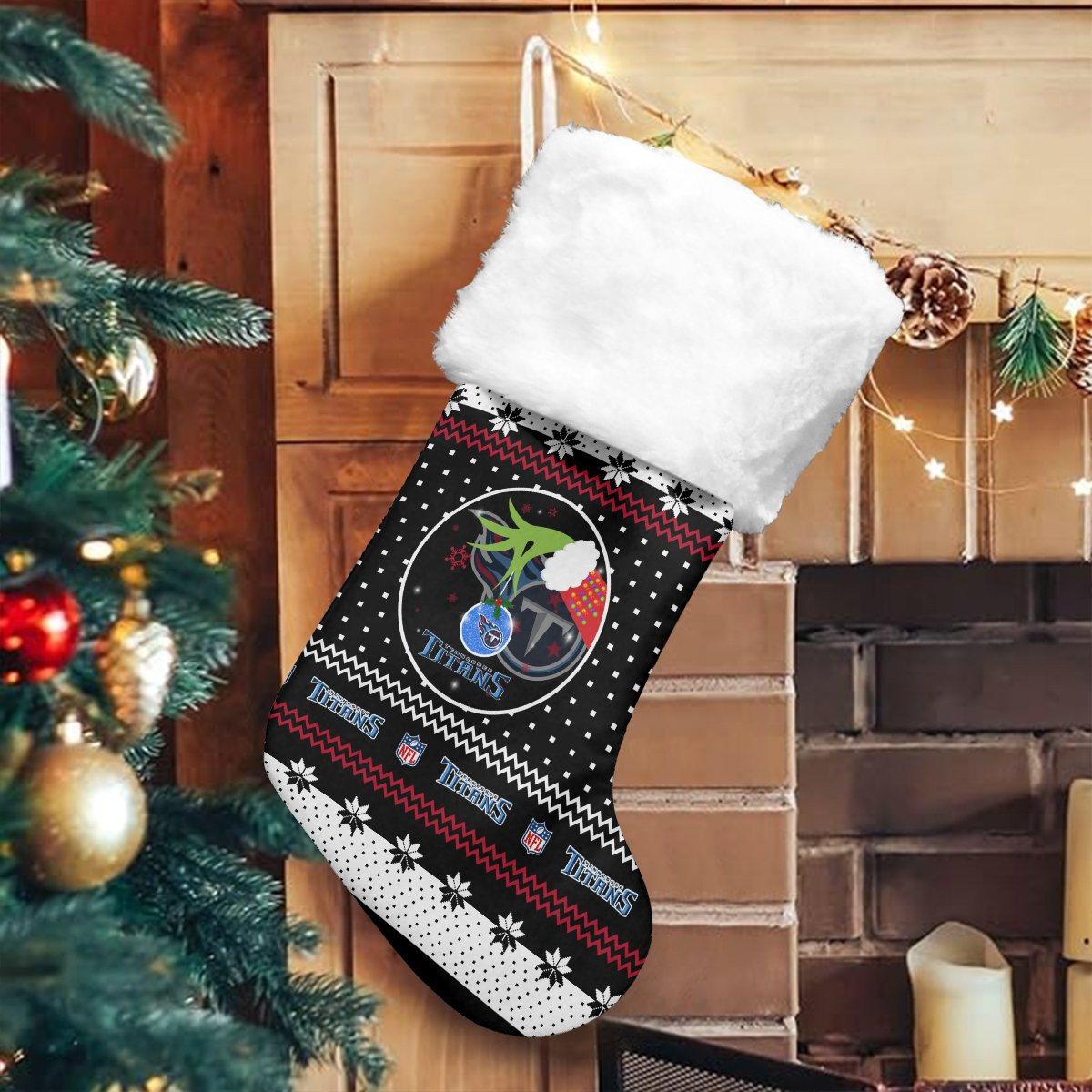 Sportswearmerch Tennessee Titans NFL Christmas Socks For Fan