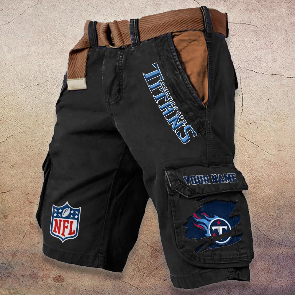 Sportswearmerch Tennessee Titans NFL Denim Short For Fan