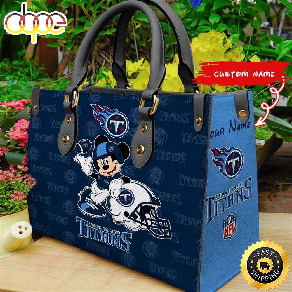 Sportswearmerch Tennessee Titans NFL Leather Bag For Fan