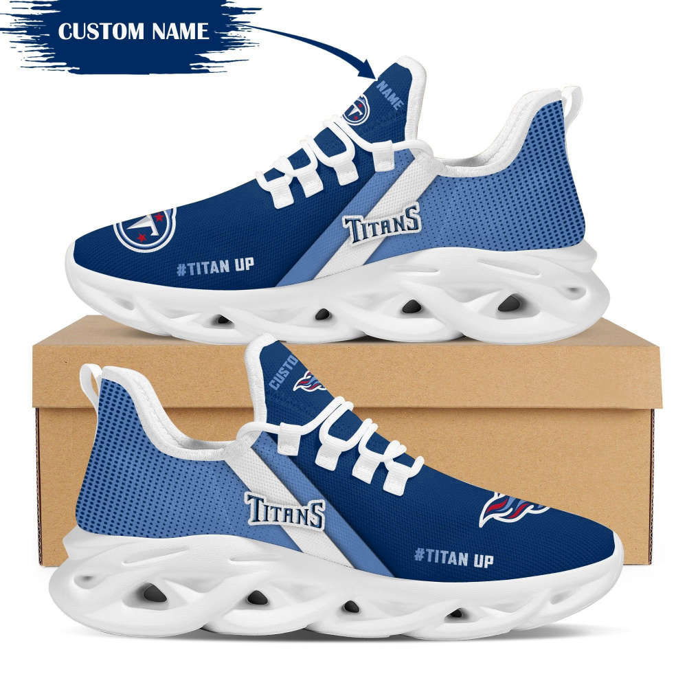 Sportswearmerch Tennessee Titans NFL Max Soul Shoes Sneakers For Men And Women